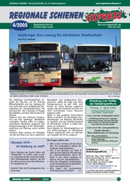 Regionale Schienen Express 4/2005:  (Titelbild)