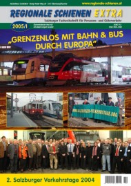 Regionale Schienen Extra 1/2005: Grenzenlos mit Bahn & Bus durch Europa (Titelbild)