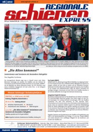 Regionale Schienen Express 6/2010: Die Alten kommen! (Titelbild)