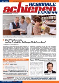 Regionale Schienen Express 2/2011: Die SVV-Jahreskarte – das Top-Produkt im Salzburger Verkehrsverbund (Titelbild)