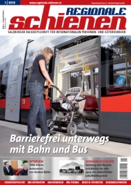 Regionale Schienen 1/2012: Barrierefrei unterwegs mit Bahn und Bus (Titelbild)
