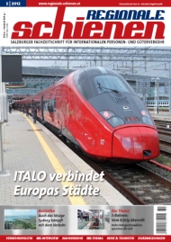 Regionale Schienen 2/2012: ITALO verbindet Europas Städte (Titelbild)