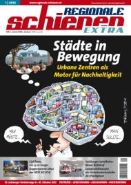 Regionale Schienen Extra 1/2012: Stdte in Bewegung - Urbane Zentren als Motor fr Nachhaltigkeit (Titelbild)