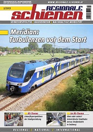 Regionale Schienen 3/2013: Meridian: Turbulenzen vor dem Start (Titelbild)