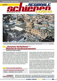 Regionale Schienen Express 08/2013: Akzeptanz-Multiplikator  Mastab fr Kundenzufriedenheit (Titelbild)