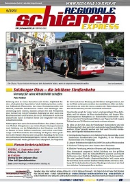 Regionale Schienen Express 09/2013: Salzburger Obus  die leistbare Straenbahn (Titelbild)
