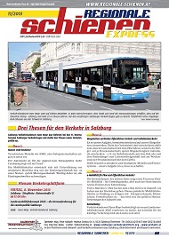 Regionale Schienen Express 11/2013: Drei Thesen fr den Verkehr in Salzburg (Titelbild)