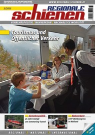 Regionale Schienen 3/2015: Tourismus und Öffentlicher Verkehr (Titelbild)